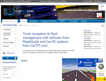 Tablet Screenshot of lkw-navigator.com